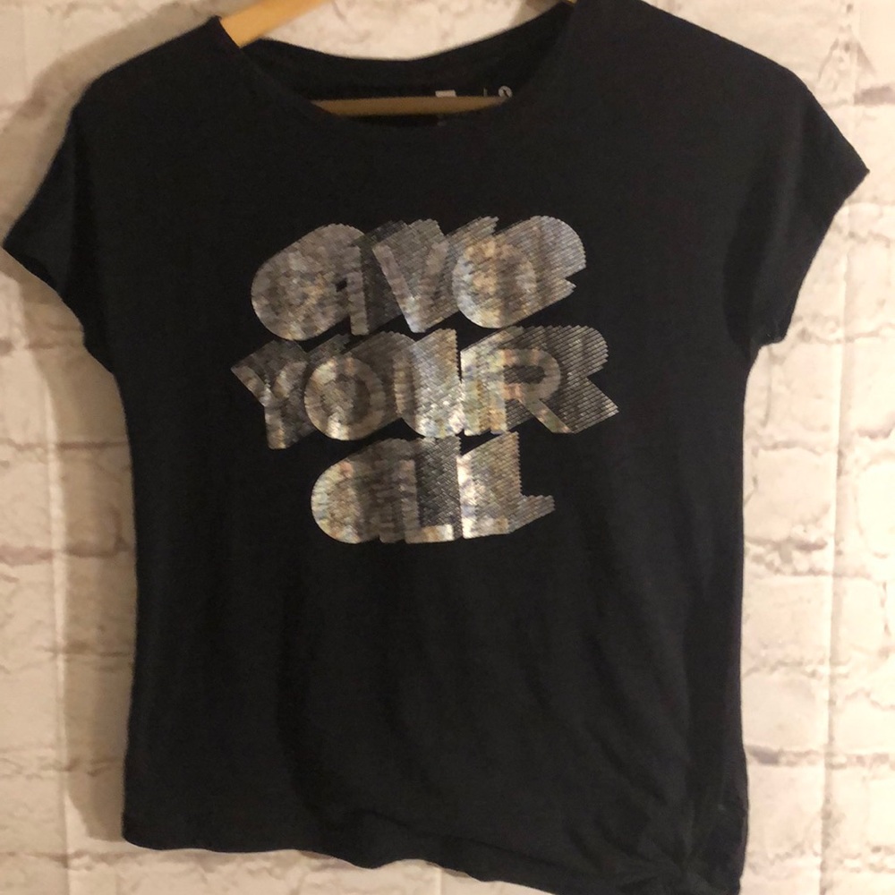 ⏰3/$15⏰ XERSION INSPIRATIONAL TEE-“GIVE YOUR ALL”